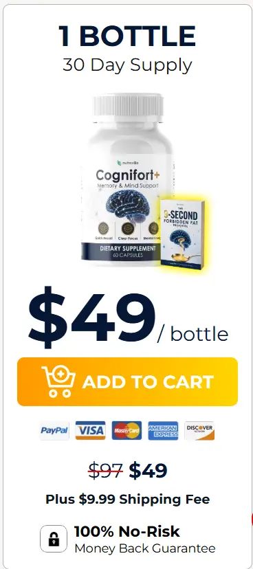 Cognifort order 1 bottle